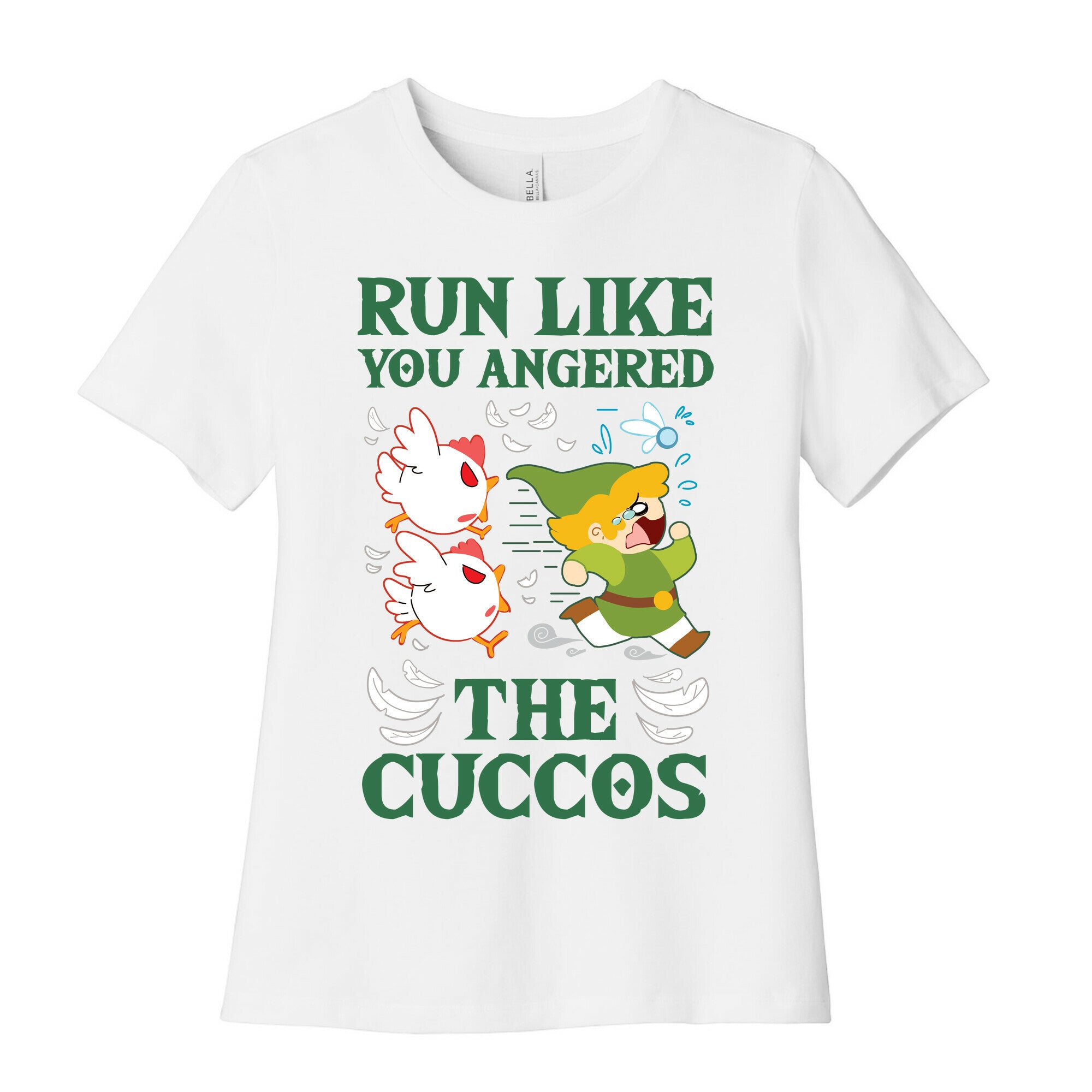 Run Like You Angered The Cuccos Women's Cotton Tee